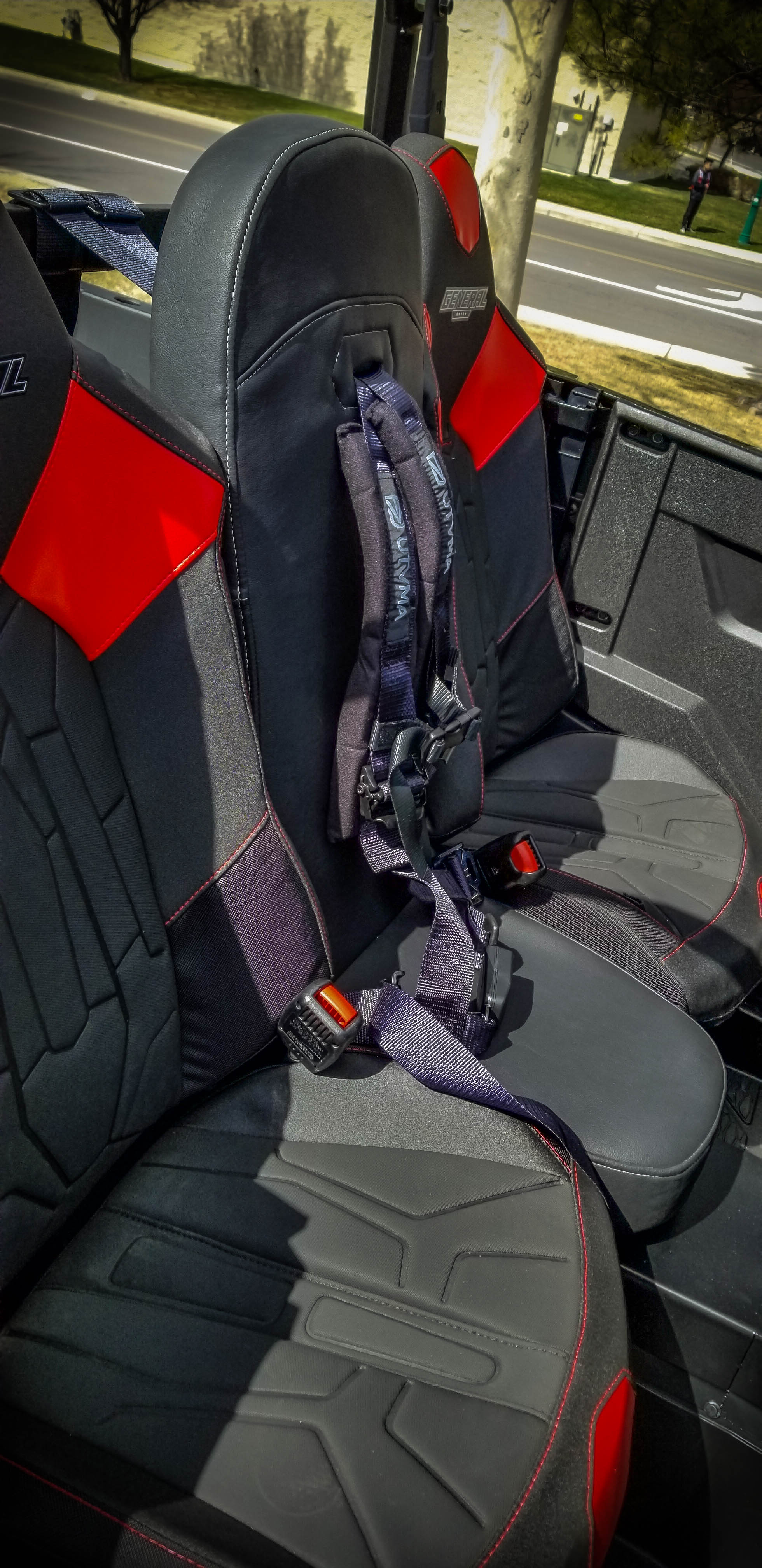 UTVMA Bump Seat | Polaris General 4 Rear