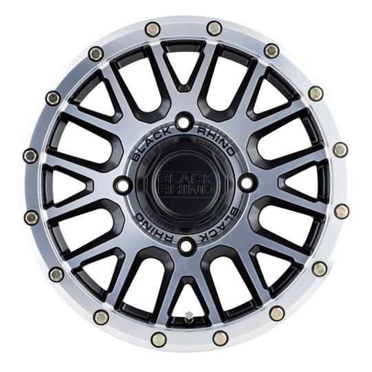 La Paz Wheel Semi gloss Black W/ Machined Face | Black Rhino