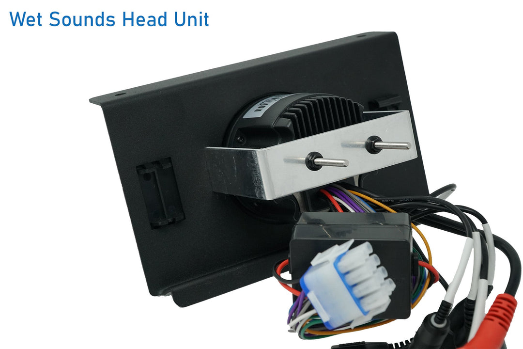 UTV Stereo RZR Pocket Head Unit Mount With Rocker Switch Cutouts