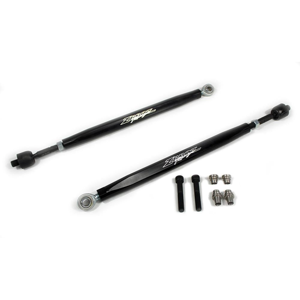 zbroz racing billet tie rods for polaris rzr zp1000 on white background