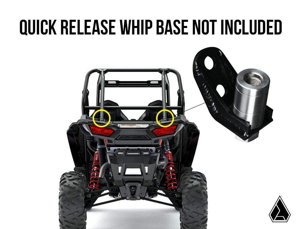 Assault Industries Whip Mount (Fits: Polaris RZR XP 1000, XP Turbo Turbo S - Revolution Off-Road