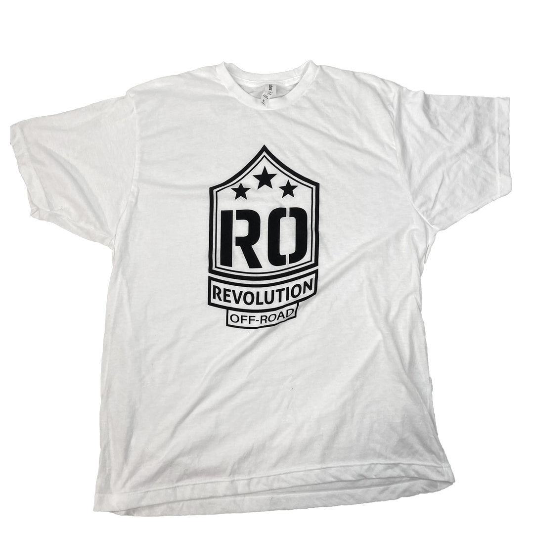 RO Logo White T-Shirt (FREE Shipping)