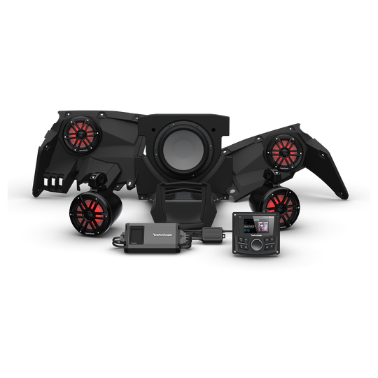 Rockford Fosgate Stage 4 Stereo | CanAm X3 - Revolution Off-Road