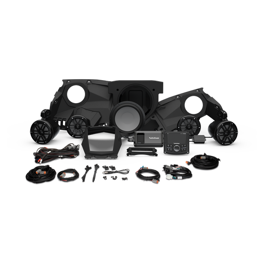 Rockford Fosgate Stage 4 Stereo | CanAm X3 - Revolution Off-Road