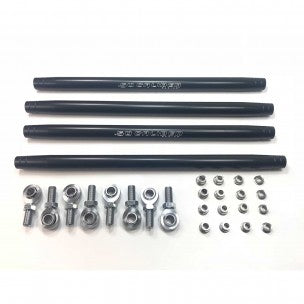 Polaris RZR XP Turbo CNC Billet Radius Rod Kit 50 Caliber Racing - Revolution Off-Road